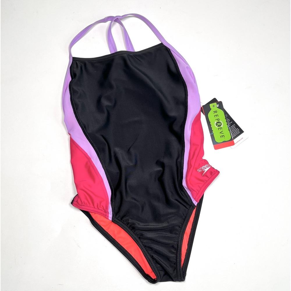 SPEEDO UPF 50 + swimsuit African violet